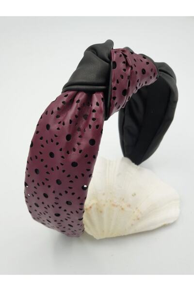 Melkady Aksesuar Coroană din piele înnodate model Trend