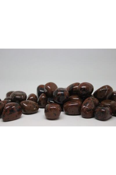 Yasamtohumu Smeđi obsidijski kamen brušen (5-8 grama)