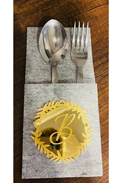 MONO GRUP Mono Desıgn Lüks Harf Peçetelik - 6 Adet