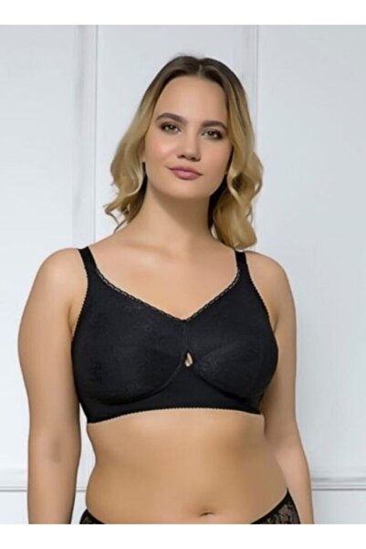 MOONLİGHT Kadın Siyah Dantelli Toparlayıcı Sütyen