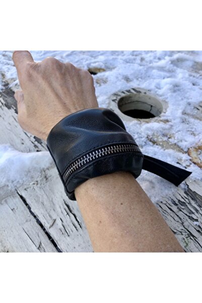 AGG TASARIM حقيبة يد جلدية سوداء