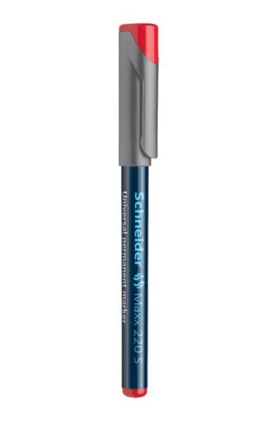 SCHNEIDER Acetate Pen Permanent 220 S Series 0.4 Mm Red112402