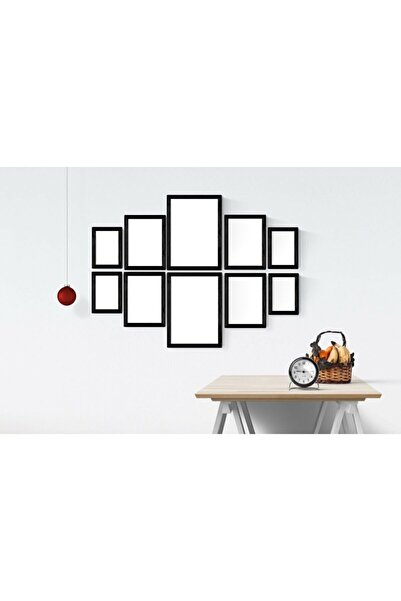 hediyekolisi Decorative Frame Set 4 Pieces 10 X 15 4 Pieces 15 X 21 2 Pieces A4 21 X 30 Cm
