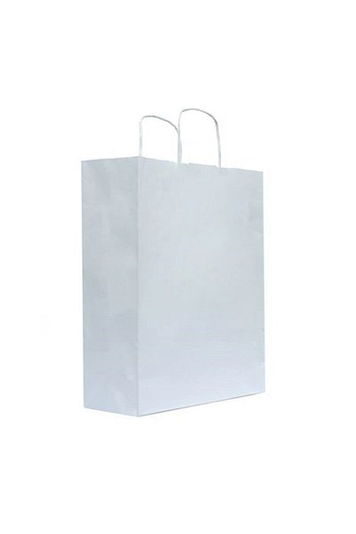 4YOUPACK 32X12X41 White Kraft Bag with Twist Handle 20 Pieces
