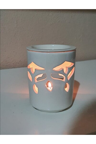 eminentsmell Fondü Ayrı Üst Kaseli Seramik Buhurdanlık Seramik Dekoratik Muml...