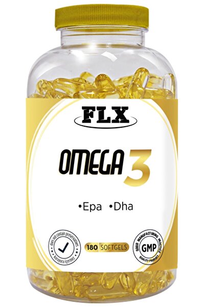 FLX 180 Softgel Fish Oil - Omega 3 with Epa Dha Content