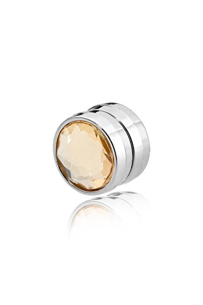 Fsg Takı Magnet pentru eșarfă din piatră acrilică bej