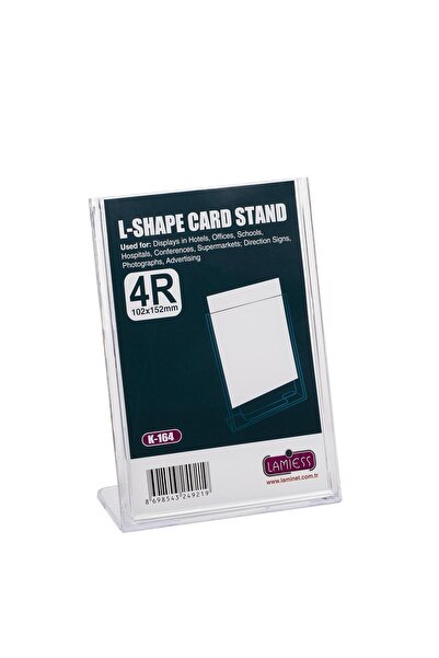 Lamiess K-164 Masaüstü Reklam Panosu Dikey 10 'lu