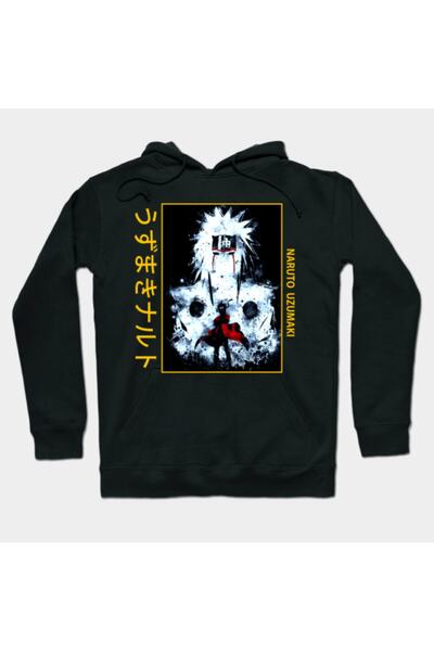 GALASHOP سترة بغطاء للرأس بتصميم الرسوم المتحركة Naruto 4 موديل 124