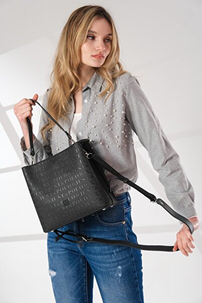 Just Polo Kubraboutique Monogram Kadın Çapraz Çanta