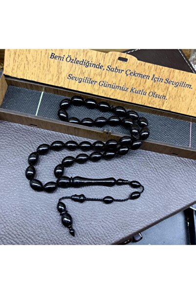 KANUNİ TESBİH Sistem special de Ziua Îndrăgostiților Mărgele de rugăciune neg...