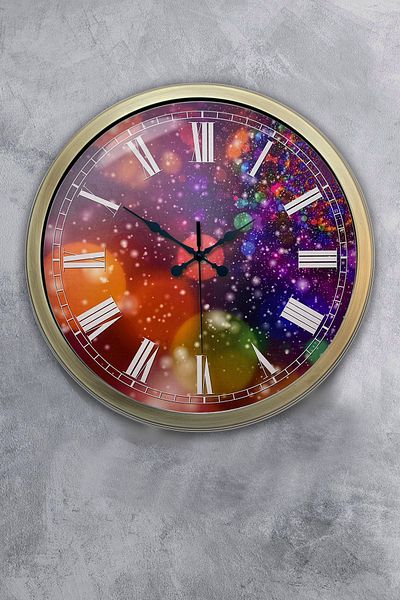 Kasva Concept Gift 40 cm Antique Metal Creative Wall Clock