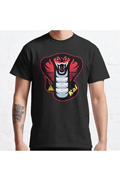 Cobra Kai Classic 6 Black T-shirt Model 334