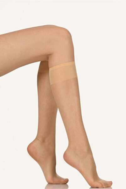 NBB 9182 Fıne 15 Burunsuz Pantolon Çorap-12 Li