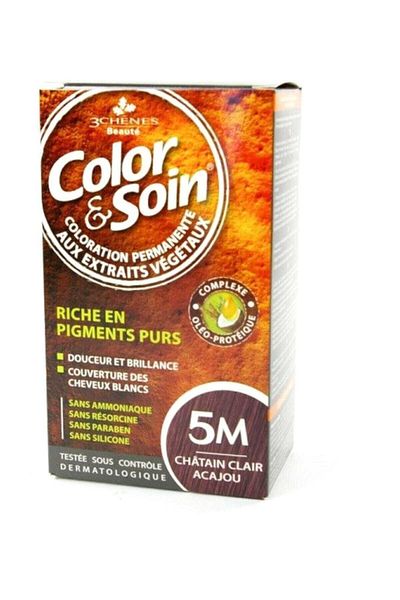 Color Soin Hair Moisturizing Cream - Mahogany Chesnut - Medium Magohany3525727539390