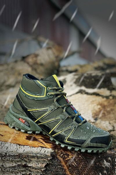 BIG KING Χακί Μπότες Trekking εξωτερικού χώρου