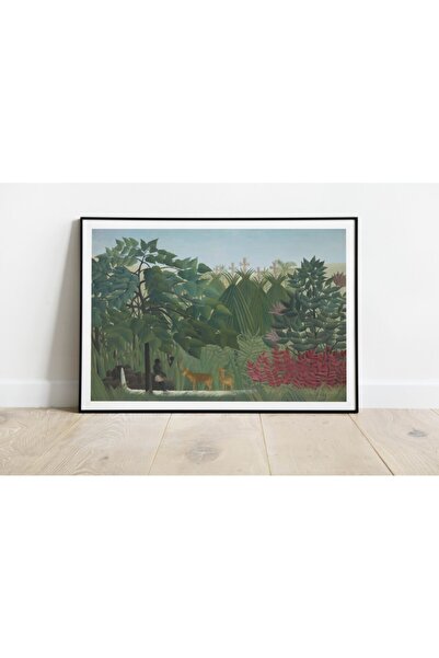 Pegziz Henri Rousseau Sanatsal Duvar Dekorasyon Poster 60x90cm.