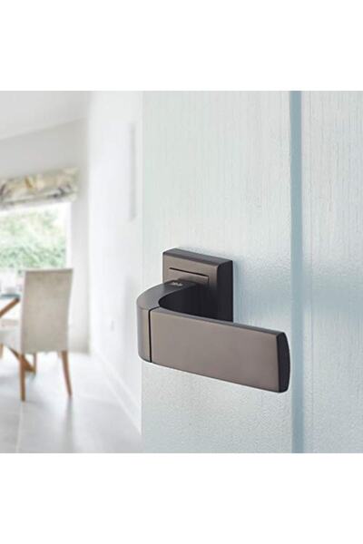 Yale Bologna Serisi Oda Tipi Kapı Kolu Siyah Mat 35-zr-8x8-a003-kt-56-11