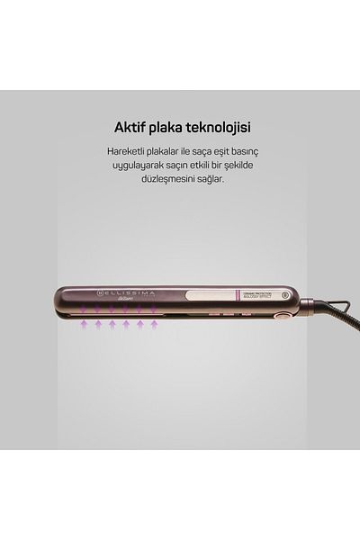 Arzum Bellisima Hair Straightener AR5062 Creativity Glossy Pink