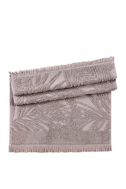 Pupilla Collection Miami %100 Pamuk 50*90 Tekli Yüz Havlusu - Pudra