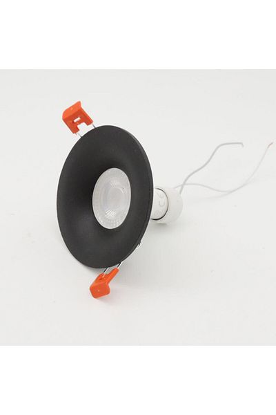 Sunlight وحدة إنارة LED سوداء مزخرفة من Pliton مع لمبة بيضاء Gu10