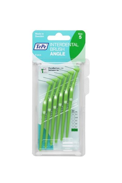 TePe Interface Brush Angle Handle 0.8 Mm - Green