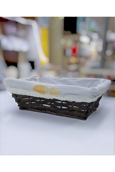 Matar Endüstriyel Mutfak Ekipmanları Wicker Cloth Bread Basket