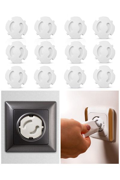 İdeal Baby 12 Pieces Socket Cover