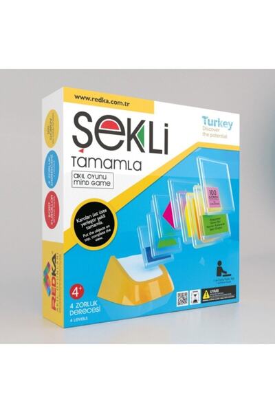 Redka Akıl Oyunları Shape Complete Educational and Instructional
