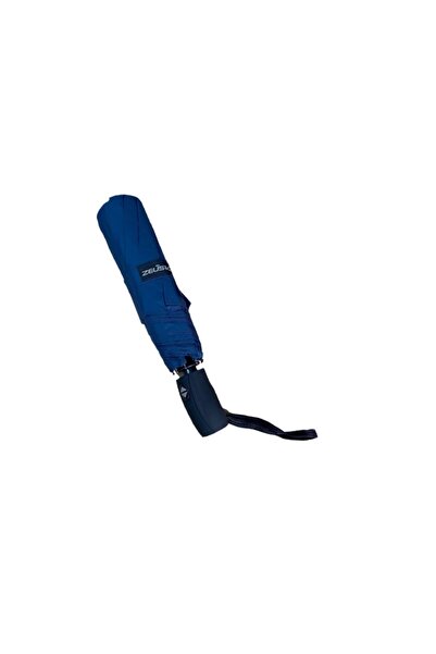 Zeus&Co. Lacivert Tam Otomatik Açılır Kapanı Rüzgarda Kırılmayan Şemsiye