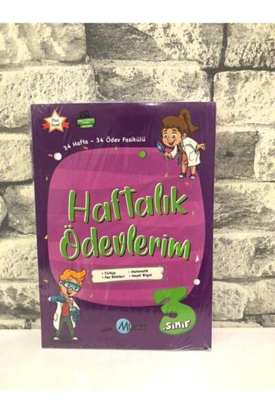 Çalışkan Yayınları Mucit 3. Sınıf Yayınları Haftalık Ödevlerim