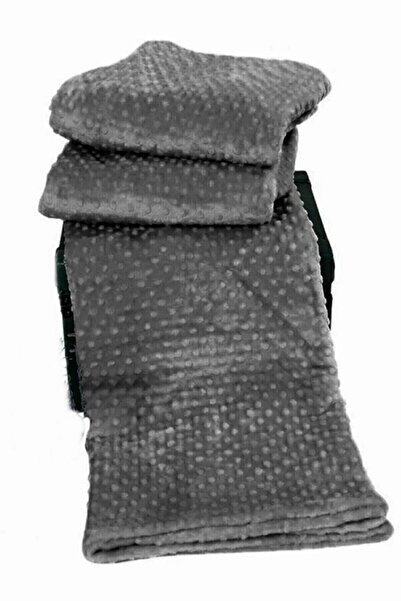 Özdilek Tomurcuk Çift Kişilik Ince Battaniye 200x220 Cm Gri