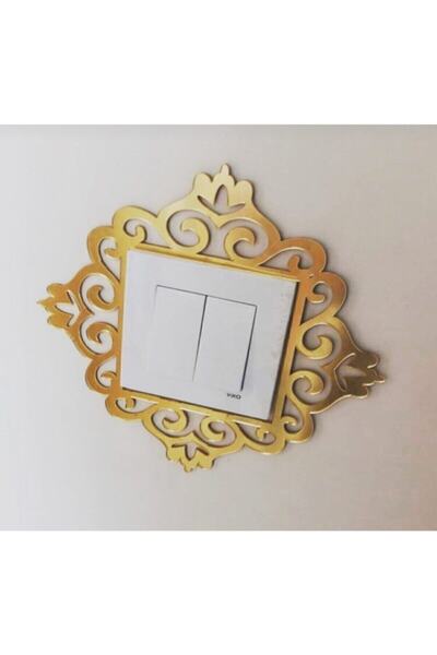 Deephediyem Dekoratif Pleksi Priz Anahtar Çerçevesi