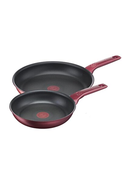 TEFAL Titanyum 2x Dailychef Indüksiyon Tabanlı 2'li Tava Seti - 22/28 cm