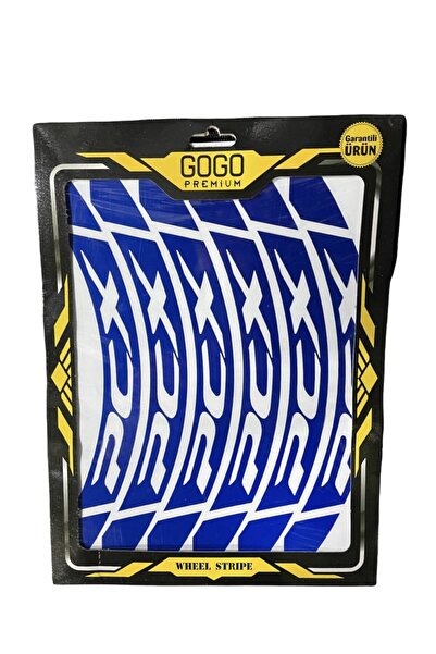 Gogo Pcx Jant Şeridi Mavi Uyumlu