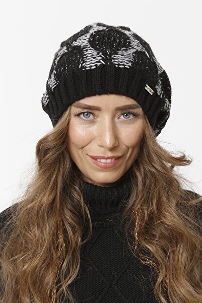 Vemod Vanilla Pompom Knitwear Knitted Beanie - Black