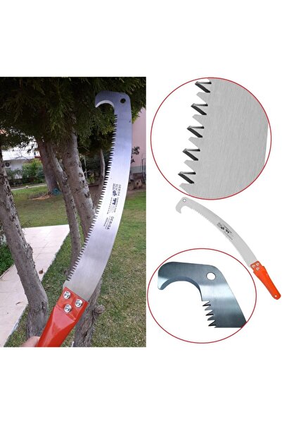 Depolife Tepe Dal Budama Testeresi Sırık Sap Takılabilir Kıvrık Testere Laser...