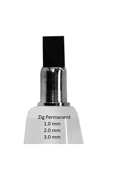 Zig Calligraphy Pen Permanent Black 1.0mm