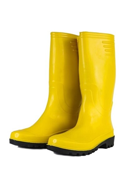 NEMKAR Su Geçirmez Uzun Sarı Çizme 42 Numara