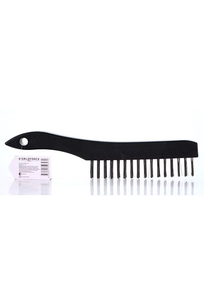 Worldforce Professional Steel Wire Brush with Plastic Handle