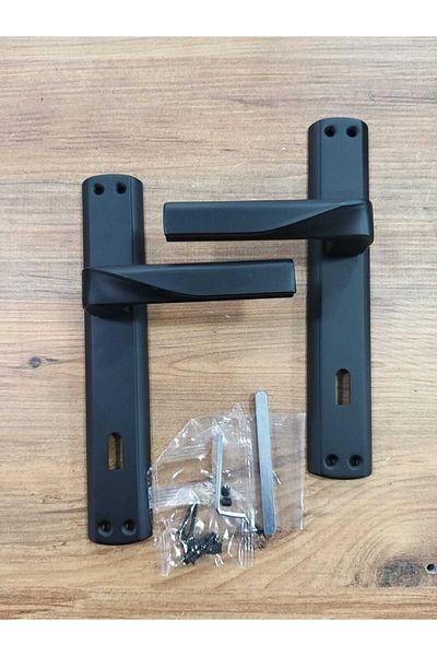 ARON Sofuoğlu Noyan Mirrored Matte Black (ODA) Door Handle Aluminum / Steel