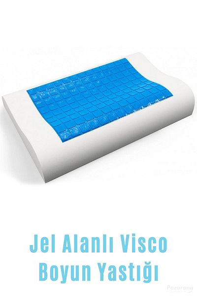 AnkaWood Μαξιλάρι λαιμού Visco Μαξιλάρι βισκόζης Visco Love Pillow Visco Pillow Ορθοπεδικό Μαξιλάρι Visco
