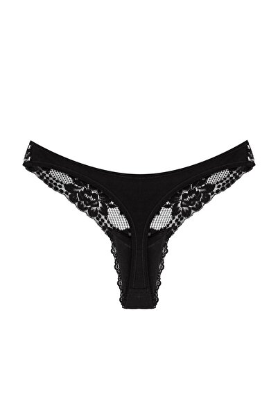 Zena Pachet de 2 chiloți de damă din bumbac cu dantelă