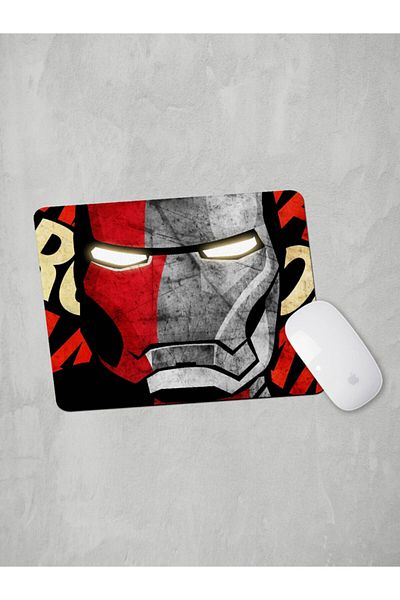 Panorama Ajans Iron Man Comic Poster Cover Marvel Mouse Pad
