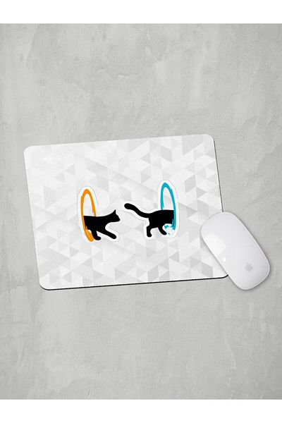 Panorama Ajans Mouse Pad cu design autocolant Pisică Drăguță