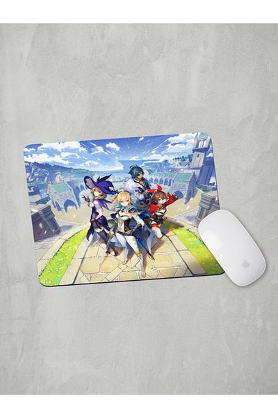 Panorama Ajans Genshin Impact Anime Series Netflix Mihoyo Mouse Pad