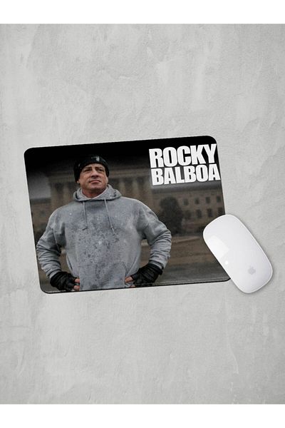 Panorama Ajans Rocky Balboa Sylvester Stallone Film Mouse Pad Nostalgie