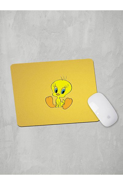 Panorama Ajans Tweety Tweet Bird Slyvester Looney Tunes Cartoon Mouse Pad