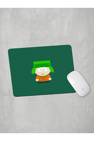 Panorama Ajans South Park Kyle Minimal Green Mouse Pad