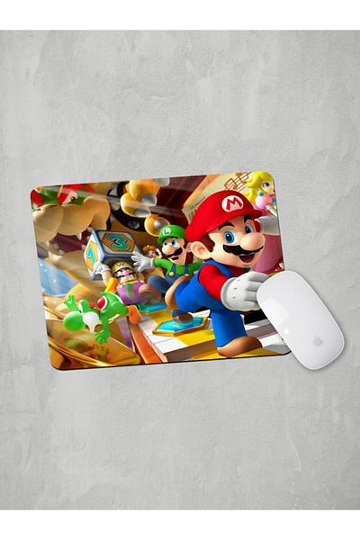 Panorama Ajans Super Mario Nintendo Nostalgia Arcade Game Mouse Pad